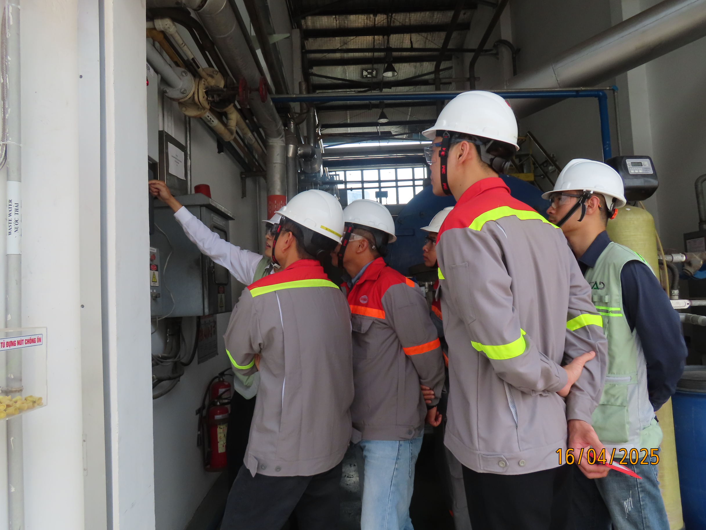 INSTALLATION OF OXYGEN GAS DETECTION SYSTEM AT HENKEL FACTORY – BIEN HOA (APRIL 16, 2025)